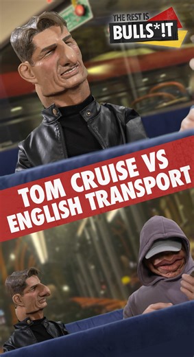 Spitting Image on Instagram: "Tom Cruise faces his HARDEST mission yet, the ENGLISH PUBLIC...Brand new ep of Spitting Image: The Rest Is Bulls*!t out now on YouTube!"