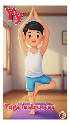 Y is for yoga instructor || alphabet occupation #staylittlechannel #abcd