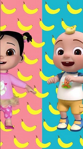 Miam miam ! Dansez avec JJ et ses amis les animaux ! 🍌🐒
