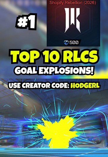 Top 10 RLCS 2026 Goal Explosions Revealed!