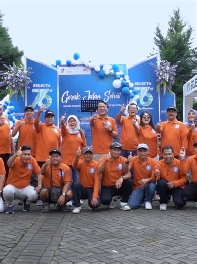 Gerak Jalan Sehat Ulang Tahun PT SELECTA