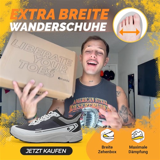 FINALLY HERE! 🎉 Our brand-new Wide Fit Running Shoes are designed for runners who refuse to compromise on comfort: 🔥 WIDE TOE BOX technology gives your toes the freedom they deserve 🔥 MAXIMUM CUSHIONING absorbs every impact 🔥 Engineered specifically for wide feet No more "making do" with shoes that don't fit properly. These are built for YOU. Join thousands of happy runners who've found their perfect fit! Limited launch quantities available. Get Yours Before They're Gone! | FitVille