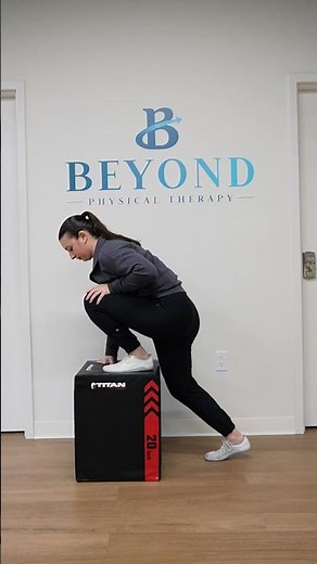 Ankle Dorsiflexion Stretch (On Box)