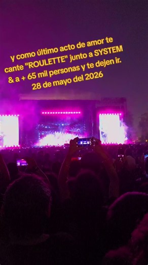 System of a Down en México 28 de mayo 2026 – Roulette en vivo