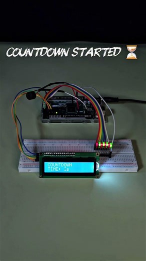 This Looks Like a Bomb… But It’s 100% Safe ⏳😱#shorts#countdown#electronics#arduino#engineering#viral
