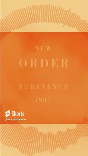 A Exclusive Ronin Mode Tribute to New Order Substance 1987 Full Album HQ Remastered #shorts
