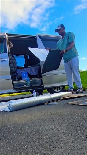 DIY Mini van Window Covers (Reflectix + Cardboard) – Easy Insulation & Privacy!