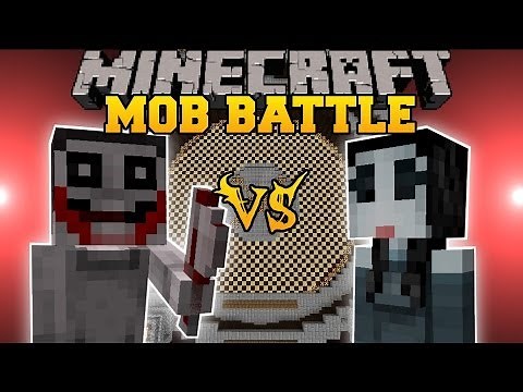 Jeff The Killer Vs. Jane The Killer - Minecraft Mob Battles - Arena Battle - Creepy Pasta Mod