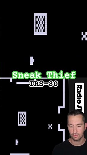 Sneak Thief Tutorial on TRS-80! #electronicgames #retro #videogames #computergames
