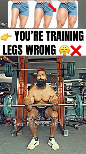 📌 You’re Training Legs WRONG 😤 (Only Advanced Can Do This) #shorts