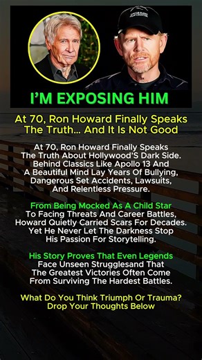 Ron Howard Finally Speaks About Hollywood’s Dark Side