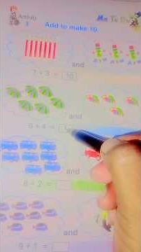 ⭐ Learn How to Add to Make 10 | Educational Videos for Kids