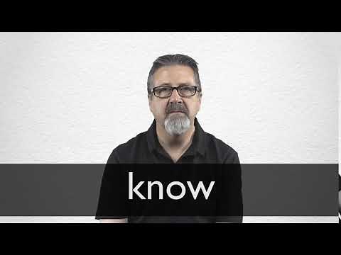 How to pronounce KNOW in British English