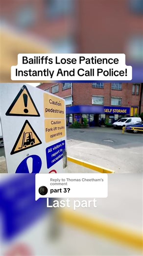Replying to @Thomas Cheetham (PART 3) Bailiffs Lose Patience Instantly And Call Police! #fyp #viral #cantpaywelltakeitaway #debt #eviction #london