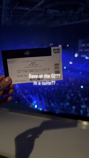 An Unforgettable Night at the O2 with Dave