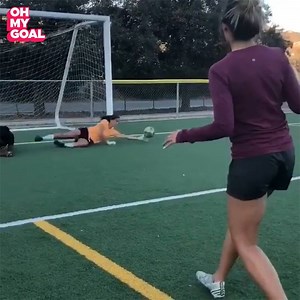 When bae is a keeper 😍 Female goalkeepers with insane training programs 💪 | Magic Hands Creations