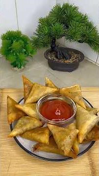 Super crispy homemade samosa recipe❤️😋