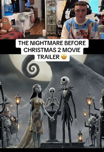 THE NIGHTMARE BEFORE CHRISTMAS 2 MOVIE TRAILER 🤩 #foryou #nightmarebeforechristmas2 #merrychristmas #viral #trending