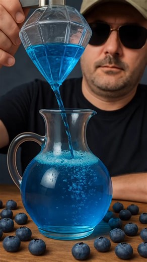 "ASMR Blueberry Drink 🫐🥤 | Relaxing & Satisfying Sounds"