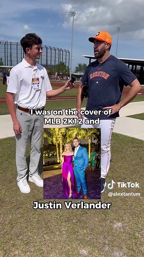 Justin Verlander tells the story of how he met his wife Kate Upton 😂 #mlb #baseball #sports #couplegoals #love