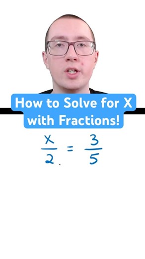 How to Solve for X with Fractions!