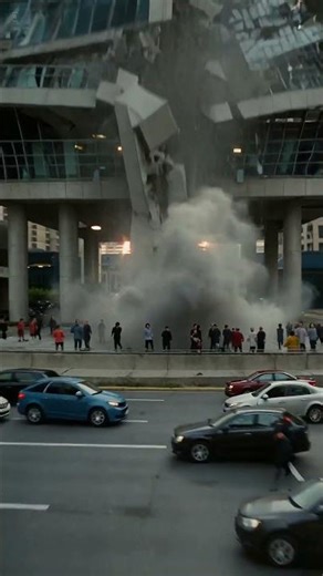 The Exact Moment This Building Collapsed! 😱