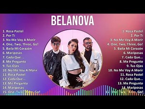 Belanova 2024 MIX Grandes Exitos - Rosa Pastel, Por Ti, No Me Voy A Morir, One, Two, Three, Go!