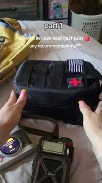 emergency bug out Bag #survival