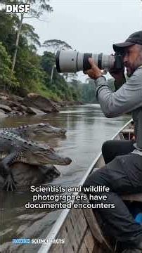 🐍 The Giant Snake That Hunts Crocodiles 😱 (True Story)