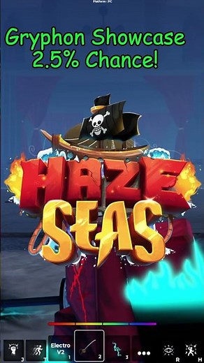 Gryphon Showcase 2.5% #hazeseas #bloxfruits #shorts