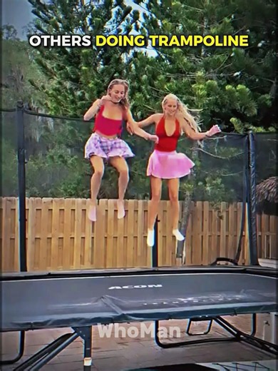 Crazy Trampoline Jumps vs Trampoline in the Sky