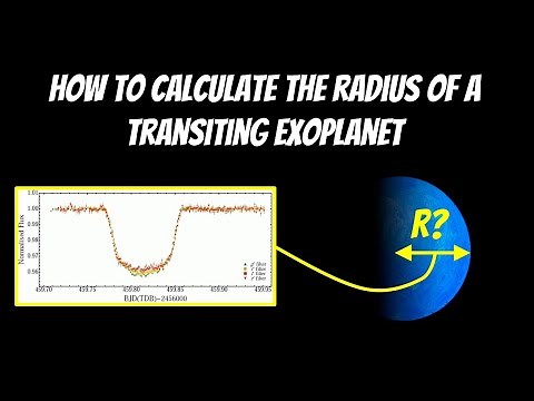 How To Calculate The Radius Of A Transiting Exoplanet