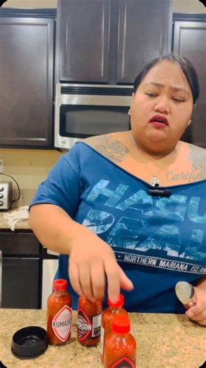 SU’PRIM hot sauce and donne’ taste test! On a scale of not spicy to OBA SPICY, how spicy do you think it was?? 🔥🔥🔥 Check out suprimguam.com for some fire!! 🔥❤️ #nettycee #suprimguam #suprim #guam #hotsauce #ghostpepper #kumason #kumasonghostville #guahan #671 #spicy #pika | Netty Cee