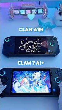 MSI Claw A1M vs Claw 7 AI+ comparison #handheldpc #msi #msiclaw #handheldgaming #handheld #msigaming