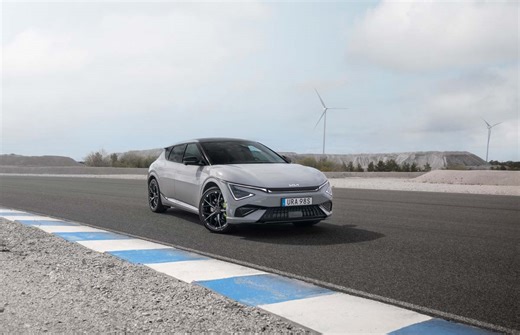 Full fart med Kia EV6 GT på Gotland Ring – testar högpresterande elsuv – Allt om Elbil