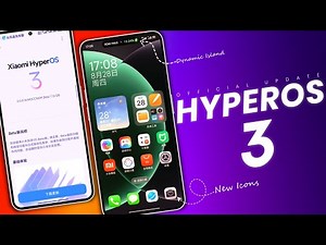 Official HyperOS 3 Hands-ON ⚡️ Dynamic Island, iOS Style, New Lockscreen Customization 🔥