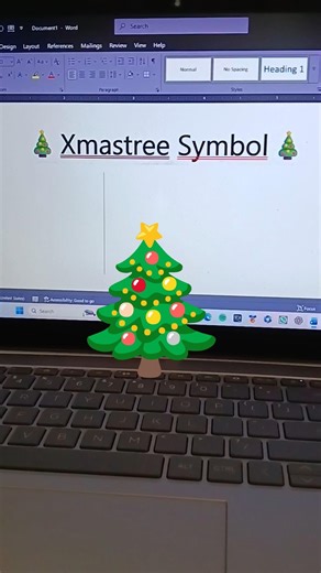Xmas 🎄 symbol in ms word | xmastree symbol | Ms word shortcut keys | ms word symbol |#xmas #symbols