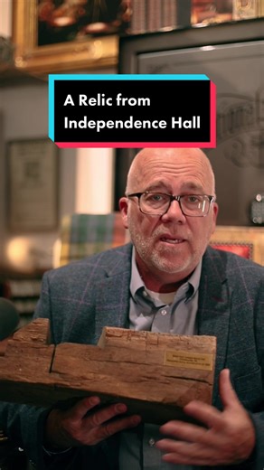 Witness the History: A Relic from Independence Hall