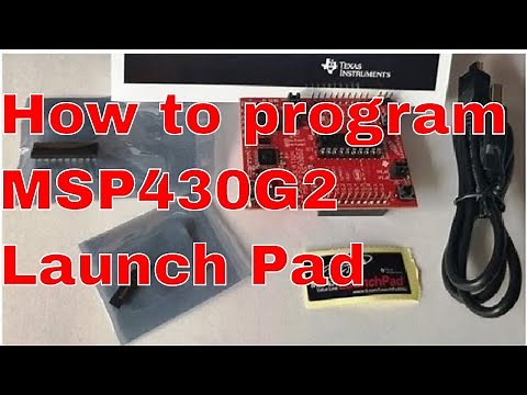tutorial 2: MSP430 programming - how to download Energia IDE