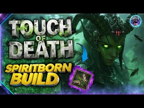 Diablo 4 Season 11: This TOUCH OF DEATH Spiritborn Bulid MELTS Everything