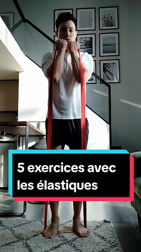 5 exercices avec les élastiques pour muscler tout le corps