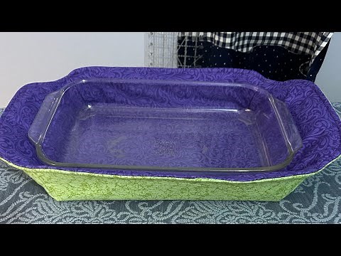 S9733 Simplicity pattern TUTORIAL, casserole cozy