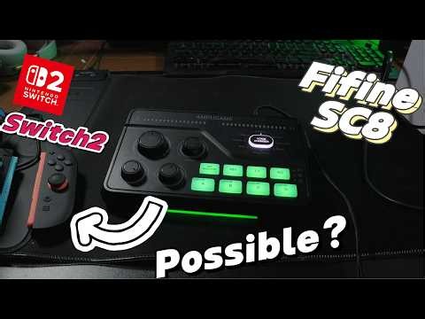 ​@G.E.T[Tutorial] of How To Connect and Setup The FIFINE SC8 Gaming Audio Mixer to Nintendo Switch2.