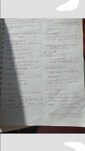 class 10 icse Biology CIRCULATORY SYSTEM notes 🙌🏻❤️#cisceboard #ICSEians ##viral