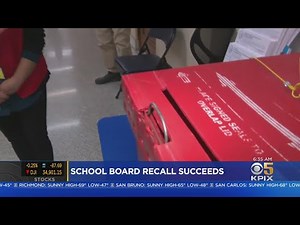 SF School Board Recall: San Francisco Voters Recall 3 Embattled School Board Members