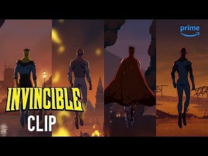 Invincible Variants Overlooking Destruction | Invincible | Prime Video