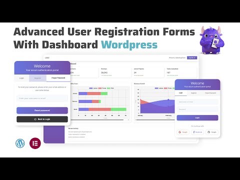 Tabbed Style Modern User Registration Form With Advanced Dashboard | Ultimate Member | Wordpress