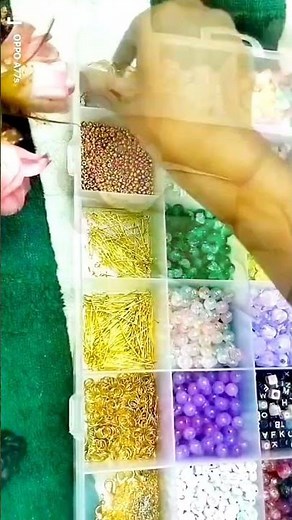 ✨ making Glass beads watch bracelet Ideas 💜🌈😍#asmr #bracelet #handmade #beads #jewellery #shorts