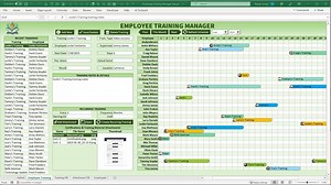 227K views · 1.7K reactions | Your “training tracker” is a sticky note and a prayer? Yeah… let’s not. I’ll show you how to build an Employee Training App in Excel that: ✅ Tracks unlimited people & sessions ✅ Schedules with a gorgeous month-view ✅ Actually makes you look organized  Comment for the free workbook. | Excel For Freelancers | Facebook
