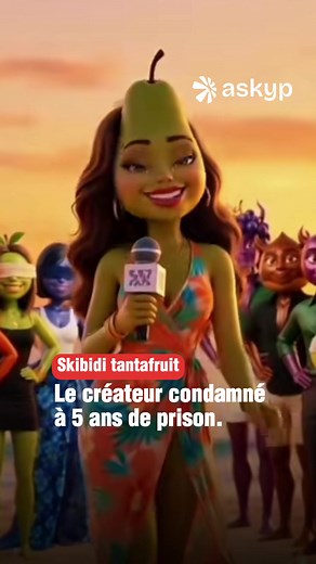 Créateur Skibidi Tanta Fruit : Prison et Interdiction IA
